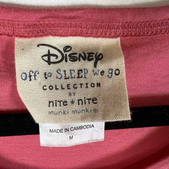 NWT Disney Munki Munki M Seven Dwarfs I Dont Do Morning Pajama Shirt Top - Picture 5 of 9